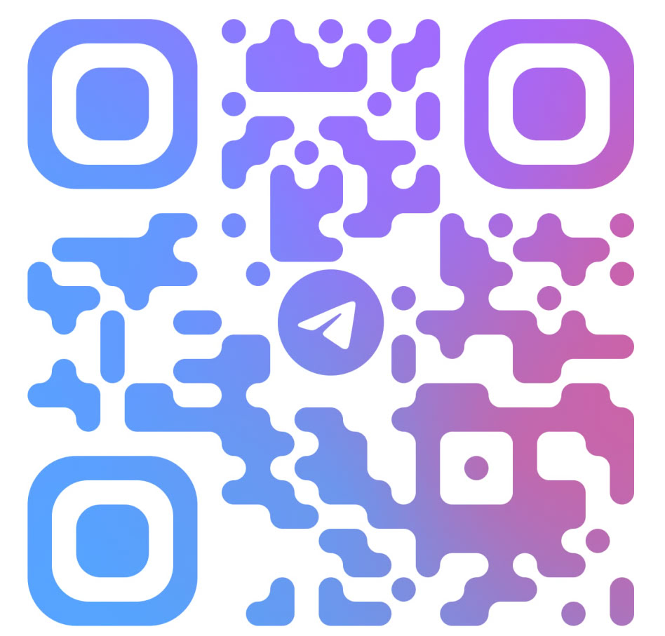 QR-код Telegram-каналу для вступників